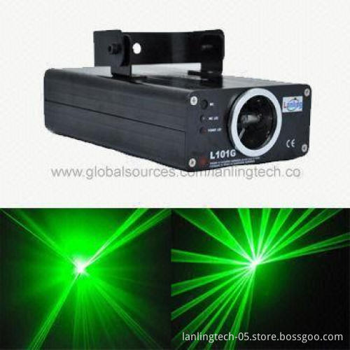 30mW Green DJ Party Laser Light, Sound Active Play Mode